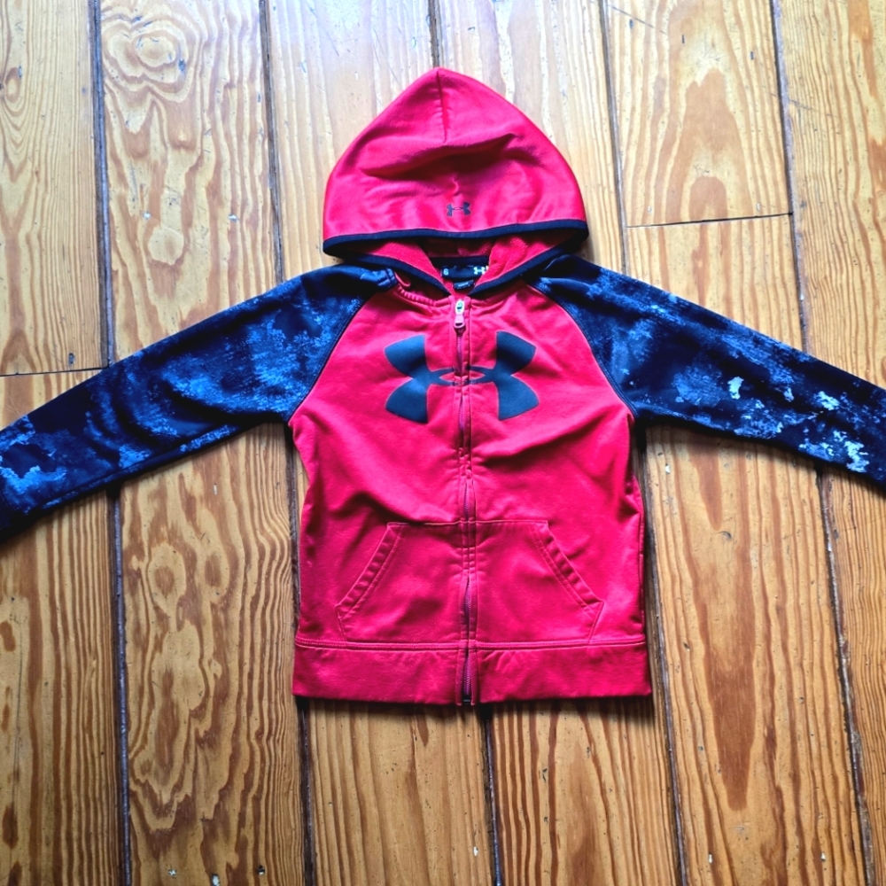 Under Armour zip up sweatshirt boys 6